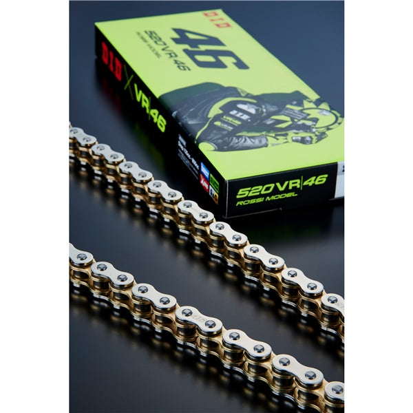 520VR46 100L SI/GLD DID CHAIN