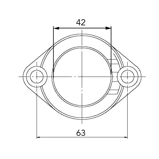 CARBURETOR FLANGE POL