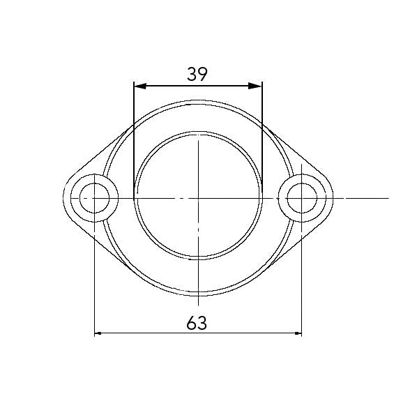 CARBURETOR FLANGE POL