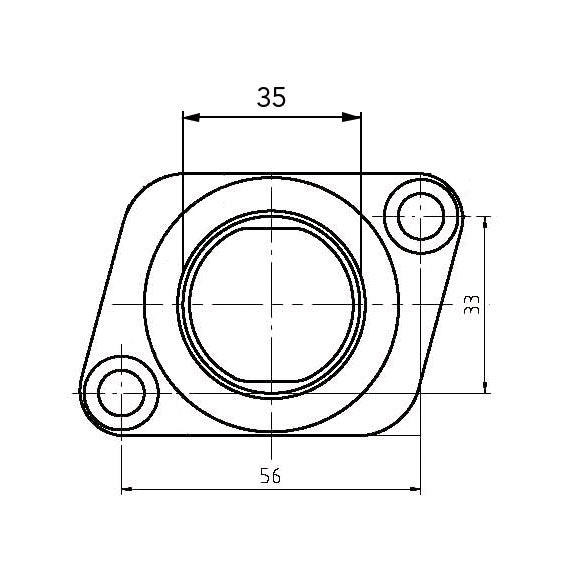 CARBURETOR FLANGE POL
