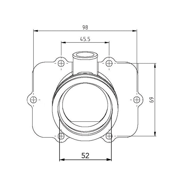 CARBURETOR FLANGE BRP