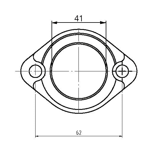 CARBURETOR FLANGE POL