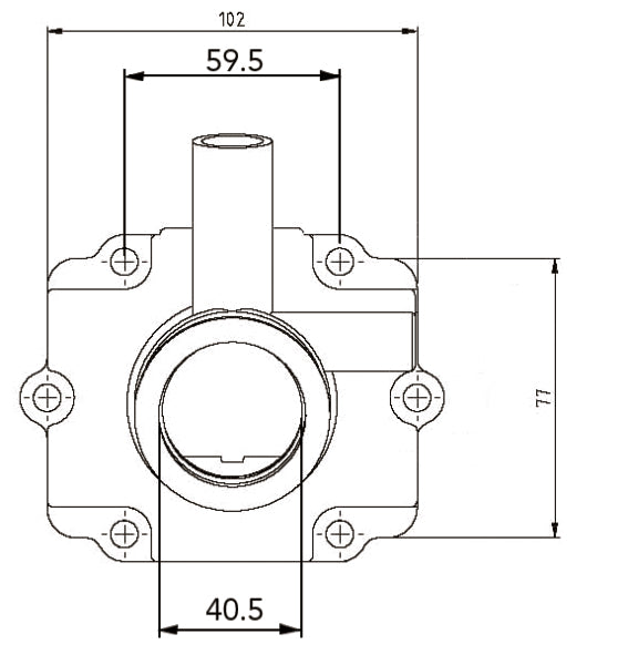 CARBURETOR FLANGE POL