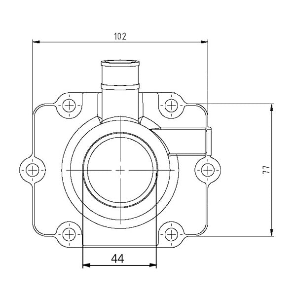 CARBURETOR FLANGE POL