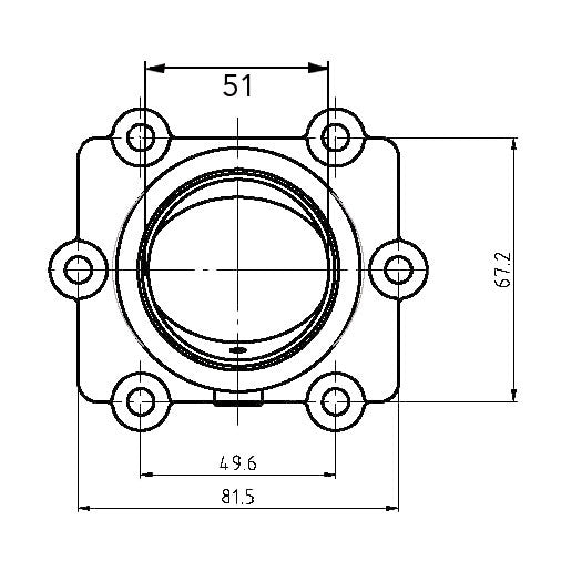 CARBURETOR FLANGE A/C