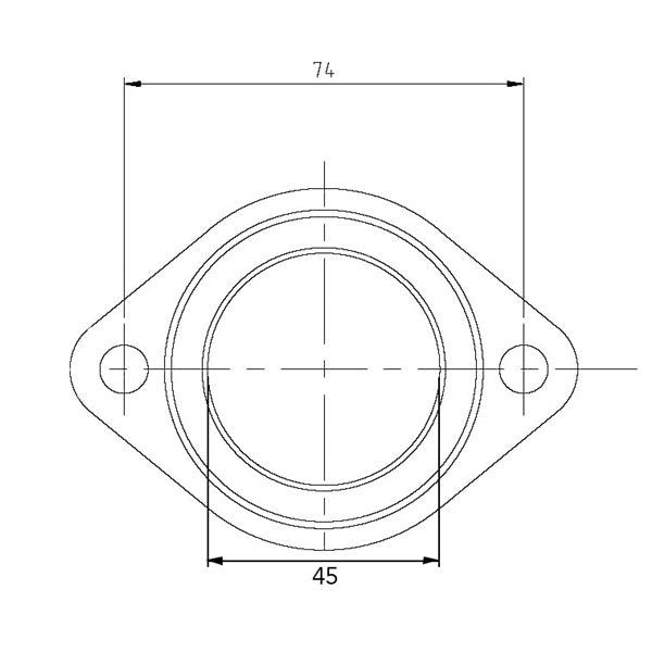 CARBURETOR FLANGE A/C