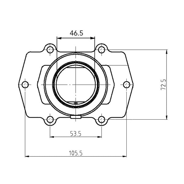 CARBURETOR FLANGE A/C