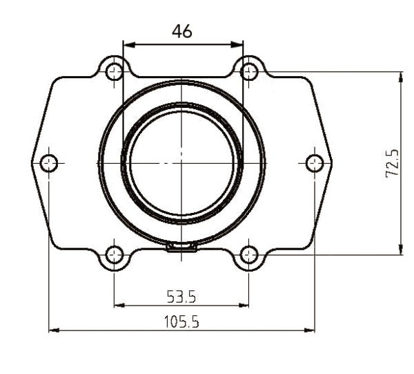 CARBURETOR FLANGE A/C