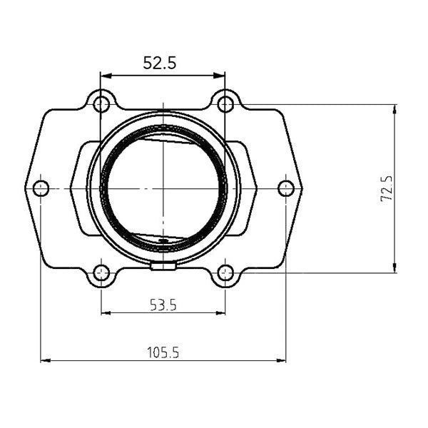 CARBURETOR FLANGE A/C
