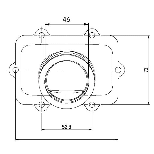 CARBURETOR FLANGE BRP