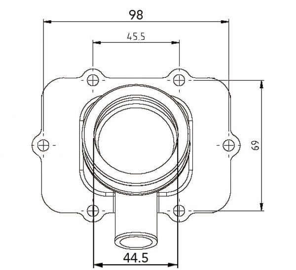CARBURETOR FLANGE BRP