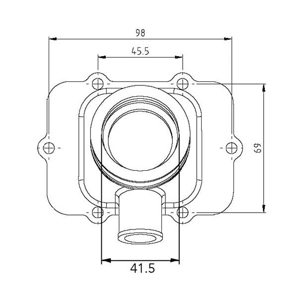 CARBURETOR FLANGE BRP