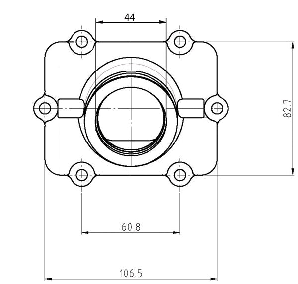 CARBURETOR FLANGE POL