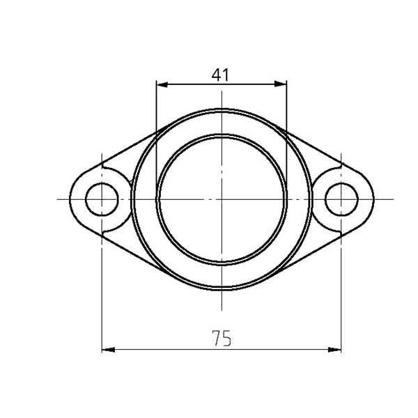 CARBURETOR FLANGE POL