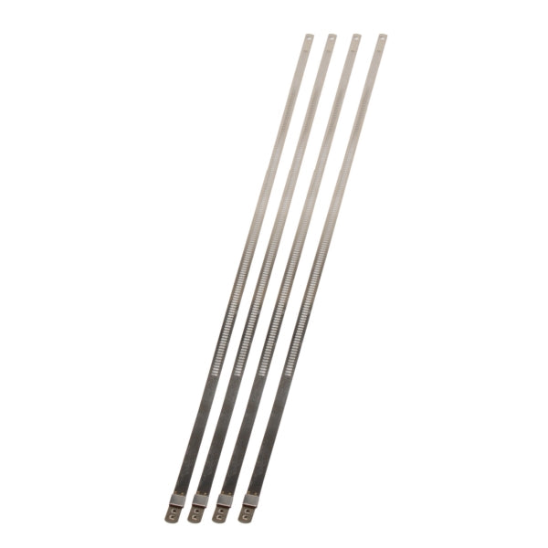 LOCKING TIES 14"X7MM SST QTY4 DEI