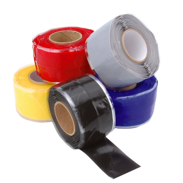 TAPE QUICK FIX 1"X12  BK