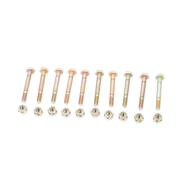SHEAR BOLT 1/4"X1-13/16" QTY10 BERCOMAC