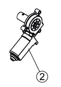 MOTOR CHUTE ROTATION BERCOMAC