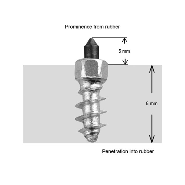 STUDS TIRE 11MM RACING BOX 100