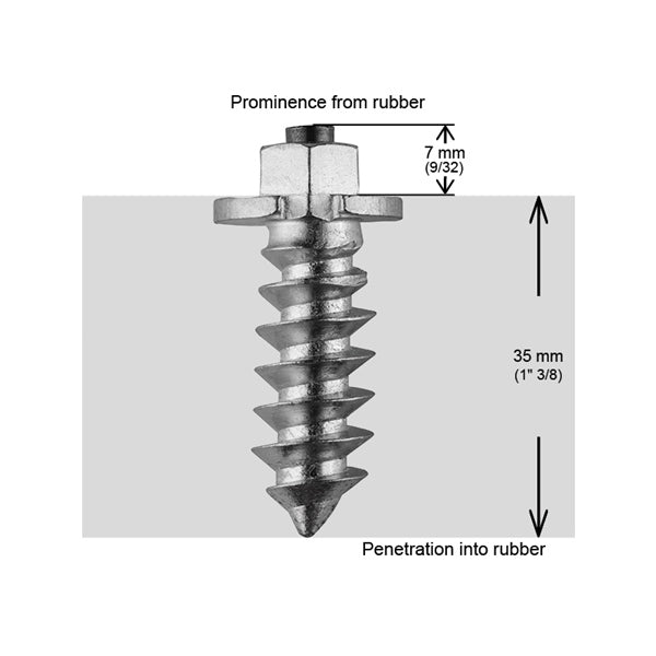 STUDS SHOULDER 40MM BOX 200