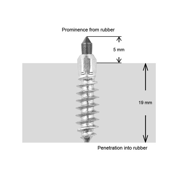 TIRE STUD 24MM QTY1000 IGRIP