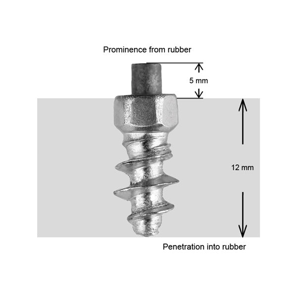 STUD STANDARD 15MM QTE100