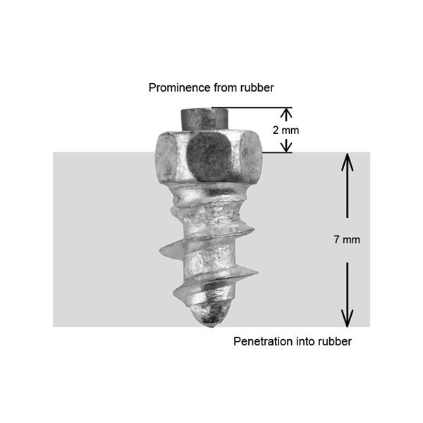 STUD STANDARD 8MM QTE24