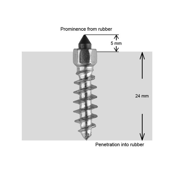 STUDS TIRE 25MM RACING BOX 200