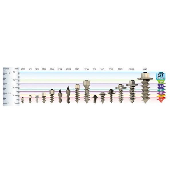 TOOL STUD ST25,18,15MM