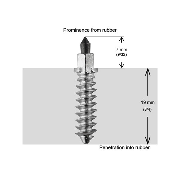 STUDS SHOULDER 28MM QTY250 IGRIP