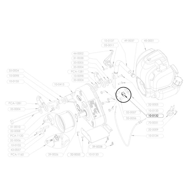 ENGINE ALUMINUM COUPLING PCW3000