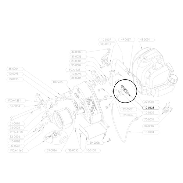 ENGINE COUPLING PLATE PCW3000