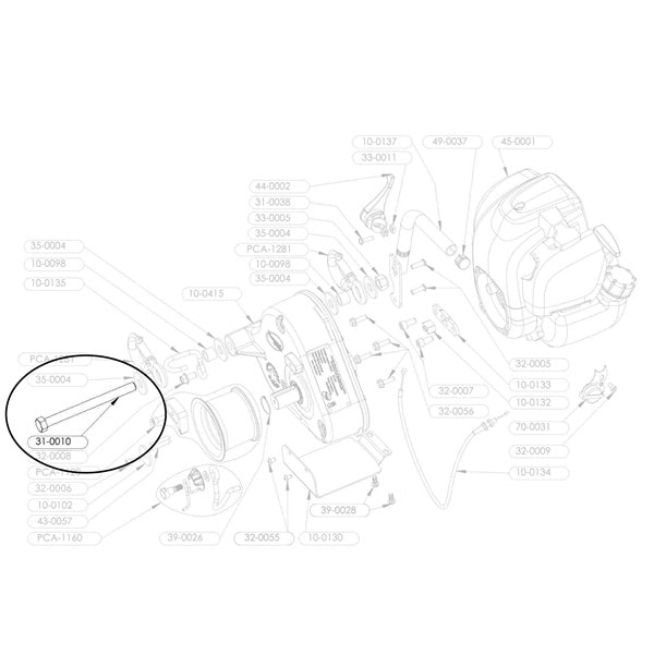 HCS 1/2-13X6 GR5 ZN
