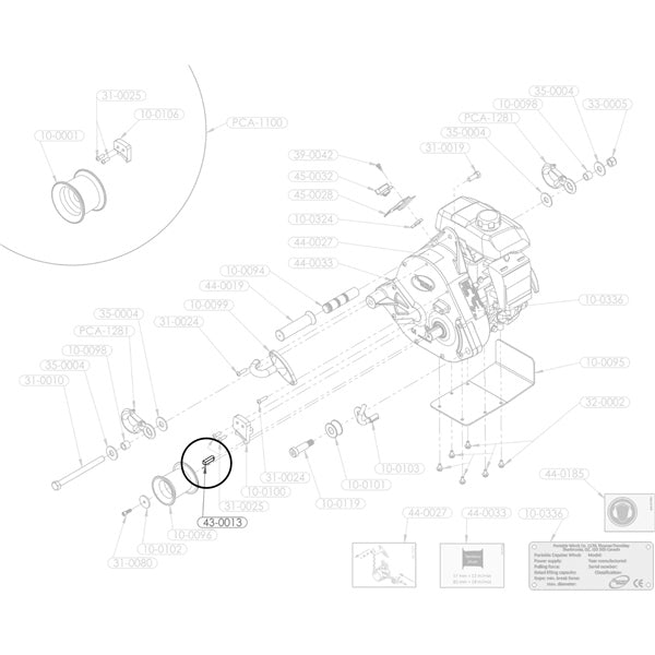KEY CAPSTAN DRUMS 57-76-85MM