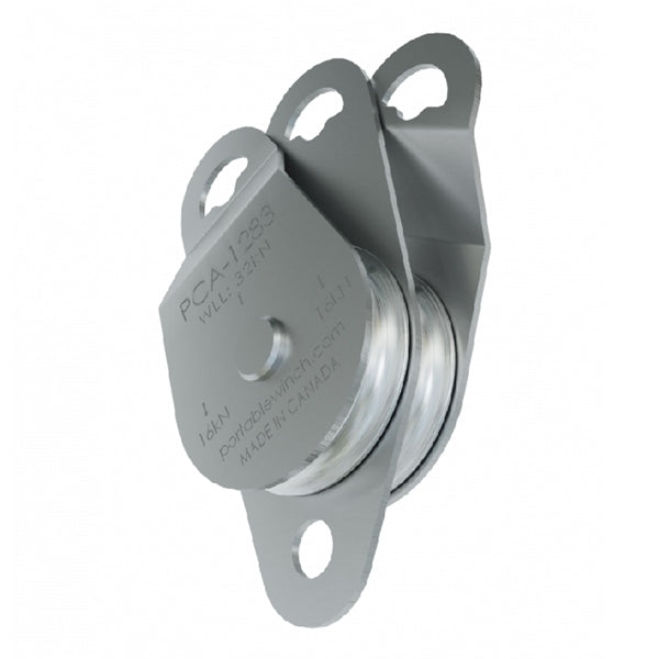 SNATCH BLOCK DOUBLE SWING SIDE SS 76MM