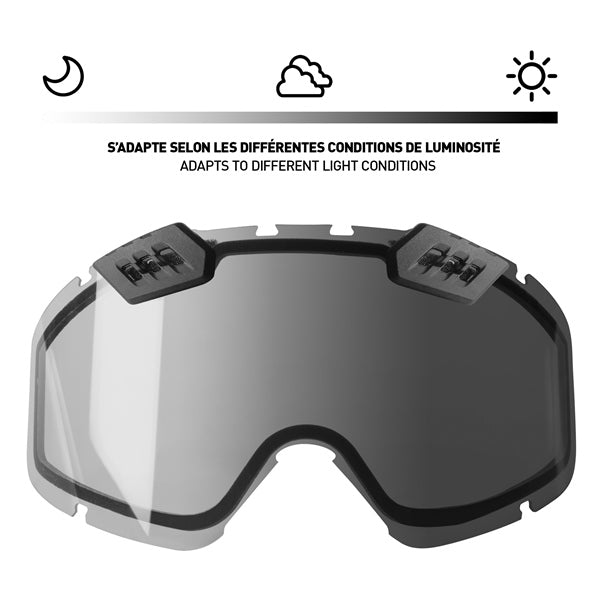LENS DL W/CTRL VENT 210 PHOTOCH CLR CKX