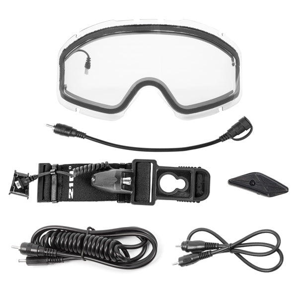 CKX 210° Electric Upgrade Kit with Isolated Lens for Winter (NO controlled vent.) - Clear Lens KIMPEX