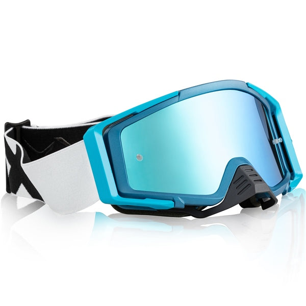 GOGG SUM HOLESHOT NAVY MAT SL/MIR BL