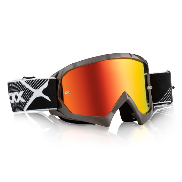 GOGGLE SUM JR ASSAULT GY SL/MIR RD