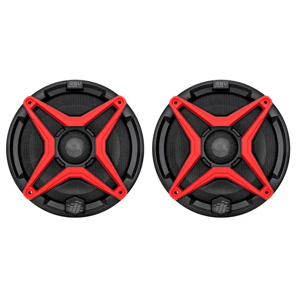 GRILLE STARS WP-A6 RD QTY2 SSVWORKS