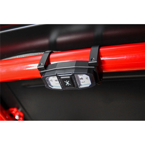 DOME LED RING W/CAGE CLAMP 1.75"