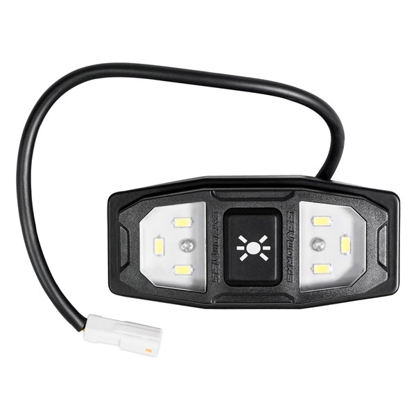 DOME LED RING W/CAGE CLAMP 1.75"