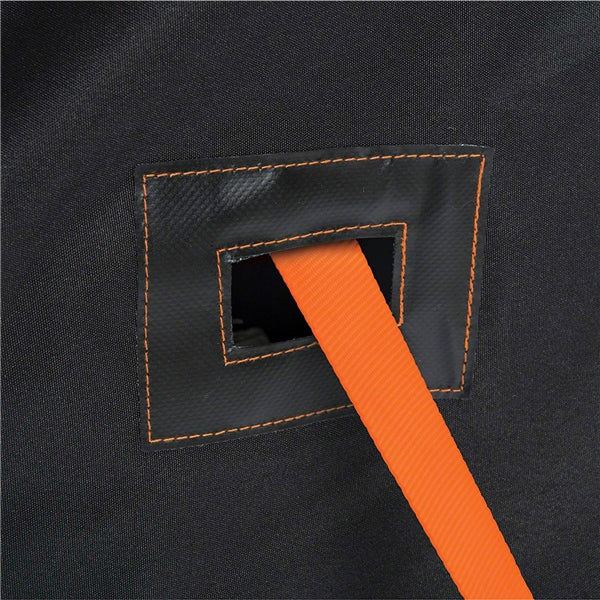 COVER DLX UTV 113"X60"X70" BK/GY