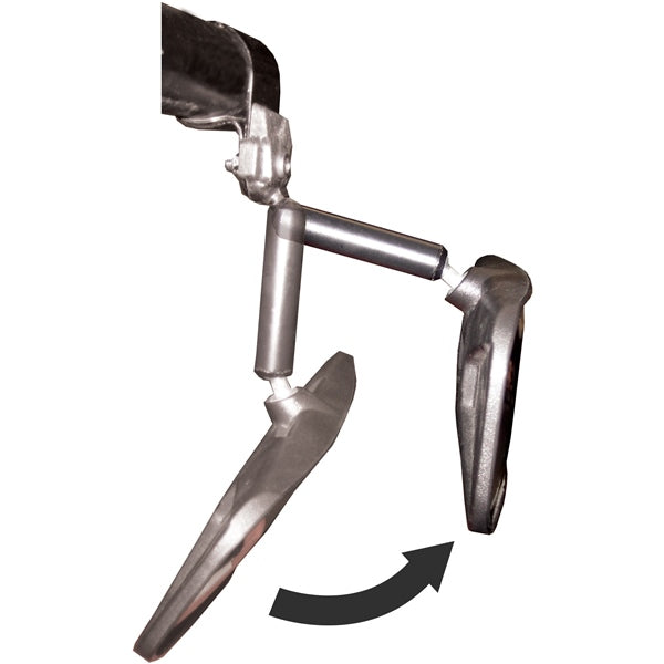 MIRROR WIDE ANGLE WITH 2" CLAMPS