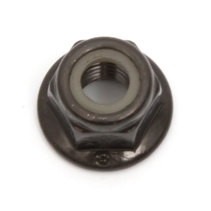 FLANGED LOCKNUT M6  BK