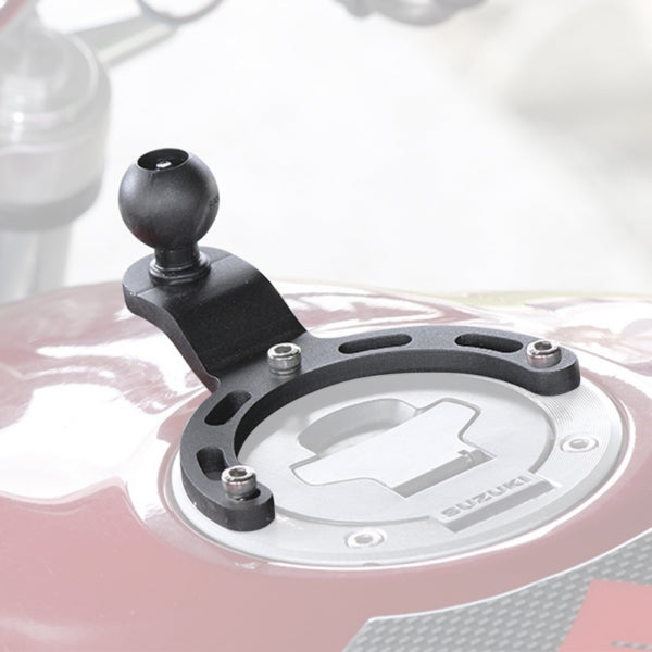 GAS TANK CAP BASE 3.5" BK