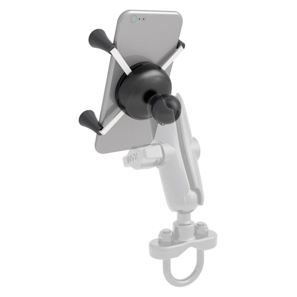 PHONE HOLDER ADJUST W/BALL 1" X-GRIP