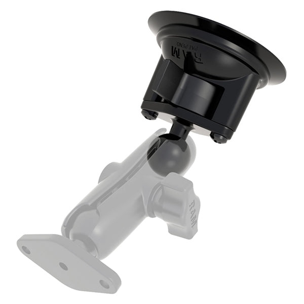 SUCTION CUP 3" W/BALL 1" RAMMOUNT
