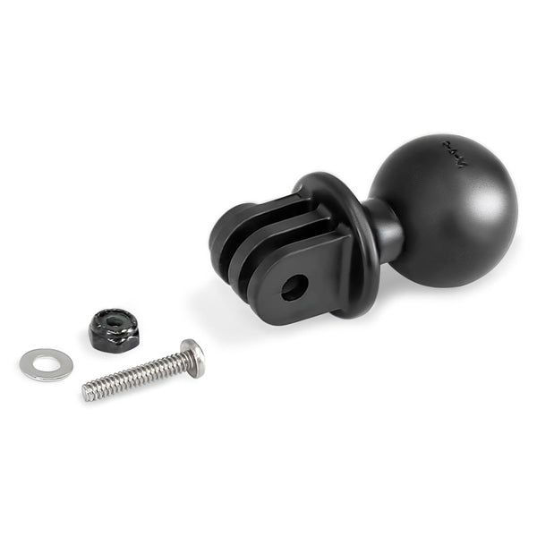 ADAPTER UNIV BALL 1" GOPRO UNPKD