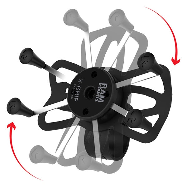 PHONE HOLDER L W/X-GRIP RAMMOUNT